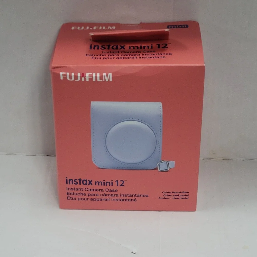 Fujifilm Instax Mini 12 Camera‎ Case - Pastel Blue